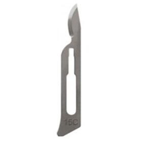 Blades Surgical Blade Glassvan® Stainless Steel No. 15C Sterile (100/BX 10BX/CS) by Myco Medical  ID 3001T-15C
